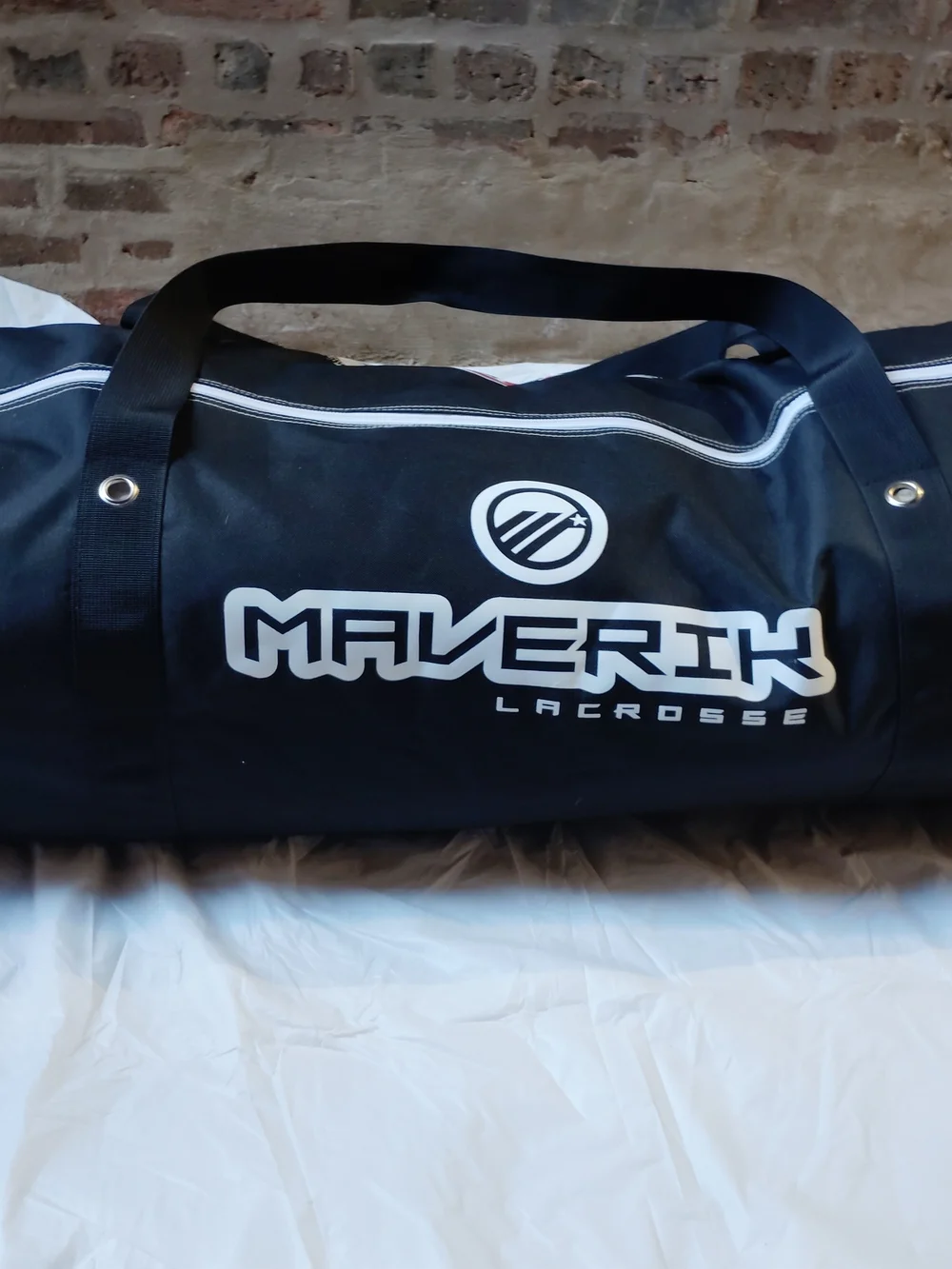 Maverik XL Monster Lacrosse Black Duffel Bag - Lacrosse Gear